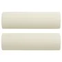 Sofá de 3 plazas con cojines terciopelo color crema 180 cm de , Sofás - Ref: Foro24-3200899, Precio: 328,59 €, Descuento: %