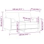 Sofá de 2 plazas con cojines terciopelo gris claro 120 cm de , Sofás - Ref: Foro24-3200871, Precio: 197,67 €, Descuento: %