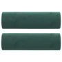 Sofá de 2 plazas con cojines terciopelo verde oscuro 120 cm de , Sofás - Ref: Foro24-3200873, Precio: 262,11 €, Descuento: %