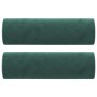 Sofá de 2 plazas con cojines terciopelo verde oscuro 120 cm de , Sofás - Ref: Foro24-3200873, Precio: 267,05 €, Descuento: %
