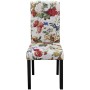 Sillas de comedor 6 unidades tela multicolor de , Sillas de comedor - Ref: Foro24-272505, Precio: 473,11 €, Descuento: %