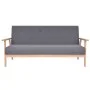 Juego de sofás de tela de 3 piezas color gris oscuro de , Sofás - Ref: Foro24-274926, Precio: 681,15 €, Descuento: %