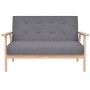 Juego de sofás de tela de 3 piezas color gris oscuro de , Sofás - Ref: Foro24-274926, Precio: 693,39 €, Descuento: %