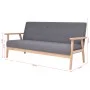 Juego de sofás de tela de 3 piezas color gris oscuro de , Sofás - Ref: Foro24-274926, Precio: 681,15 €, Descuento: %