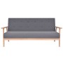 Juego de sofás de tela de 2 piezas color gris oscuro de , Sofás - Ref: Foro24-274924, Precio: 479,08 €, Descuento: %