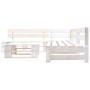 Set de muebles de jardín de palets 4 piezas madera blanco de , Conjuntos de jardín - Ref: Foro24-277387, Precio: 312,46 €, De...