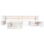 Set de muebles de palés para jardín 4 piezas madera blanco de , Conjuntos de jardín - Ref: Foro24-277391, Precio: 261,89 €, D...