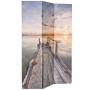 Biombo divisor plegable 120x170 cm lago de vidaXL, Divisores de ambientes - Ref: Foro24-245881, Precio: 89,32 €, Descuento: %