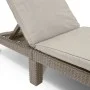 Keter Tumbona con cojín Daytona color capuchino de , Tumbonas - Ref: Foro24-441308, Precio: 170,78 €, Descuento: %