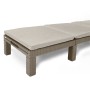 Keter Tumbona con cojín Daytona color capuchino de , Tumbonas - Ref: Foro24-441308, Precio: 172,29 €, Descuento: %