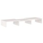 Soporte de monitor madera maciza de pino blanco 60x24x10,5 cm de , Muebles TV - Ref: Foro24-813935, Precio: 21,78 €, Descuent...