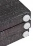 Biombo divisor plegable 160x170 cm plumas blanco y negro de vidaXL, Divisores de ambientes - Ref: Foro24-245890, Precio: 110,...