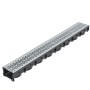 Canales de drenaje 3 unidades acero galvanizado 3 m de vidaXL, Desagües - Ref: Foro24-142877, Precio: 83,60 €, Descuento: %