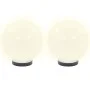 LED ball lamp set 2 spherical pieces 20 cm PMMA by vidaXL, Outdoor lighting - Ref: Foro24-50654, Price: 46,42 €, Discount: %