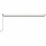 Toldo retráctil manual color crema 500x350 cm de , Toldos - Ref: Foro24-3069222, Precio: 503,38 €, Descuento: %