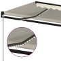 Toldo retráctil manual color crema 500x350 cm de , Toldos - Ref: Foro24-3069222, Precio: 503,38 €, Descuento: %