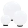 LED ball lamp set 3 spherical pcs 20/30/40 cm PMMA by vidaXL, Outdoor lighting - Ref: Foro24-50659, Price: 109,09 €, Discount: %