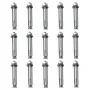 Bolardos de control de tráfico plástico 75 cm 5 unidades de vidaXL, Señales de estacionamiento y vados - Ref: Foro24-142829, ...