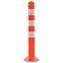Bolardos de control de tráfico plástico 75 cm 2 unidades de vidaXL, Señales de estacionamiento y vados - Ref: Foro24-142828, ...