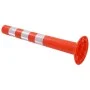 Bolardos de control de tráfico plástico 75 cm 2 unidades de vidaXL, Señales de estacionamiento y vados - Ref: Foro24-142828, ...