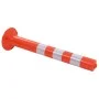 Bolardos de control de tráfico plástico 75 cm 2 unidades de vidaXL, Señales de estacionamiento y vados - Ref: Foro24-142828, ...