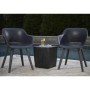 Keter Sillas de jardín Akola 2 unidades grafito de , Sillas de jardín - Ref: Foro24-422804, Precio: 143,13 €, Descuento: %