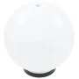 Juego de lámparas de bola LED 2 piezas esféricas 25 cm PMMA de vidaXL, Iluminación de exterior - Ref: Foro24-50655, Precio: 5...