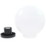 Juego de lámparas de bola LED 2 piezas esféricas 25 cm PMMA de vidaXL, Iluminación de exterior - Ref: Foro24-50655, Precio: 5...
