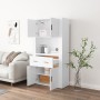 Aparador alto madera contrachapada blanco de , Aparadores - Ref: Foro24-3185367, Precio: 162,82 €, Descuento: %