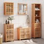 Conjunto de muebles de baño 5 piezas madera maciza de nogal de , Muebles de baño - Ref: Foro24-3185786, Precio: 417,68 €, Des...