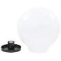 Set of 2 spherical LED ball lamps 40 cm PMMA by vidaXL, Outdoor lighting - Ref: Foro24-50657, Price: 120,89 €, Discount: %