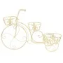 Soporte de plantas con forma de bicicleta metal estilo vintage de vidaXL, Soportes para macetas - Ref: Foro24-245931, Precio:...