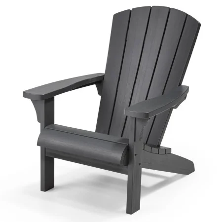 Keter Silla Adirondack Troy color grafito de , Sillas de jardín - Ref: Foro24-428406, Precio: 154,82 €, Descuento: %