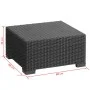 Keter Mesa de jardín California grafito 197421 de , Sofás modulares de exterior - Ref: Foro24-420001, Precio: 72,01 €, Descue...