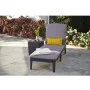 Keter Lounger with cushion Jaipur graphite by , Loungers - Ref: Foro24-432693, Price: 121,61 €, Discount: %