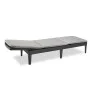Keter Lounger with cushion Jaipur graphite by , Loungers - Ref: Foro24-432693, Price: 121,61 €, Discount: %