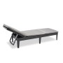 Keter Tumbona con cojín Jaipur grafito de , Tumbonas - Ref: Foro24-432693, Precio: 123,06 €, Descuento: %