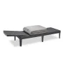 Keter Liege mit Kissen Jaipur Graphit von , Liegen - Ref: Foro24-432693, Preis: 121,61 €, Rabatt: %