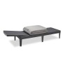 Keter Tumbona con cojín Jaipur grafito de , Tumbonas - Ref: Foro24-432693, Precio: 123,06 €, Descuento: %