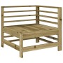 Juego de muebles de jardín 6 pzas madera de pino impregnada de , Conjuntos de jardín - Ref: Foro24-3186332, Precio: 328,79 €,...