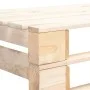 Banco de palés para jardín madera de , Bancos de jardín - Ref: Foro24-45768, Precio: 76,79 €, Descuento: %