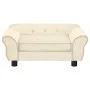 Sofá para perros felpa color crema 72x45x30 cm de , Camas para perros - Ref: Foro24-171042, Precio: 93,00 €, Descuento: %