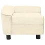 Sofá para perros felpa color crema 72x45x30 cm de , Camas para perros - Ref: Foro24-171042, Precio: 93,00 €, Descuento: %