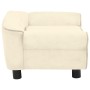 Sofá para perros felpa color crema 72x45x30 cm de , Camas para perros - Ref: Foro24-171042, Precio: 102,31 €, Descuento: %