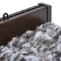 Cortina mosquitera marrón y beige chenilla 90x200 cm de , Mosquiteras para ventanas - Ref: Foro24-315130, Precio: 59,17 €, De...