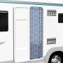 Cortina mosquitera plateada chenilla 90x200 cm de , Mosquiteras para ventanas - Ref: Foro24-315139, Precio: 60,86 €, Descuent...