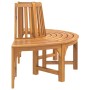 Banco de árbol semicircular madera maciza eucalipto Ø160 cm de , Bancos de jardín - Ref: Foro24-319423, Precio: 224,76 €, Des...