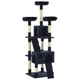 Rascador para gatos con poste de sisal 170 cm azul de vidaXL, Mobiliario para gatos - Ref: Foro24-170616, Precio: 110,65 €, D...