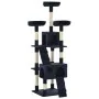 Rascador para gatos con poste de sisal 170 cm azul de vidaXL, Mobiliario para gatos - Ref: Foro24-170616, Precio: 110,65 €, D...