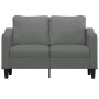 Sofá de 2 plazas de tela gris oscuro 120 cm de , Sofás - Ref: Foro24-359352, Precio: 204,61 €, Descuento: %